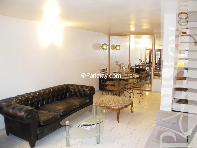 One Bedroom Duplex Apartment Long Term Rental Invalides